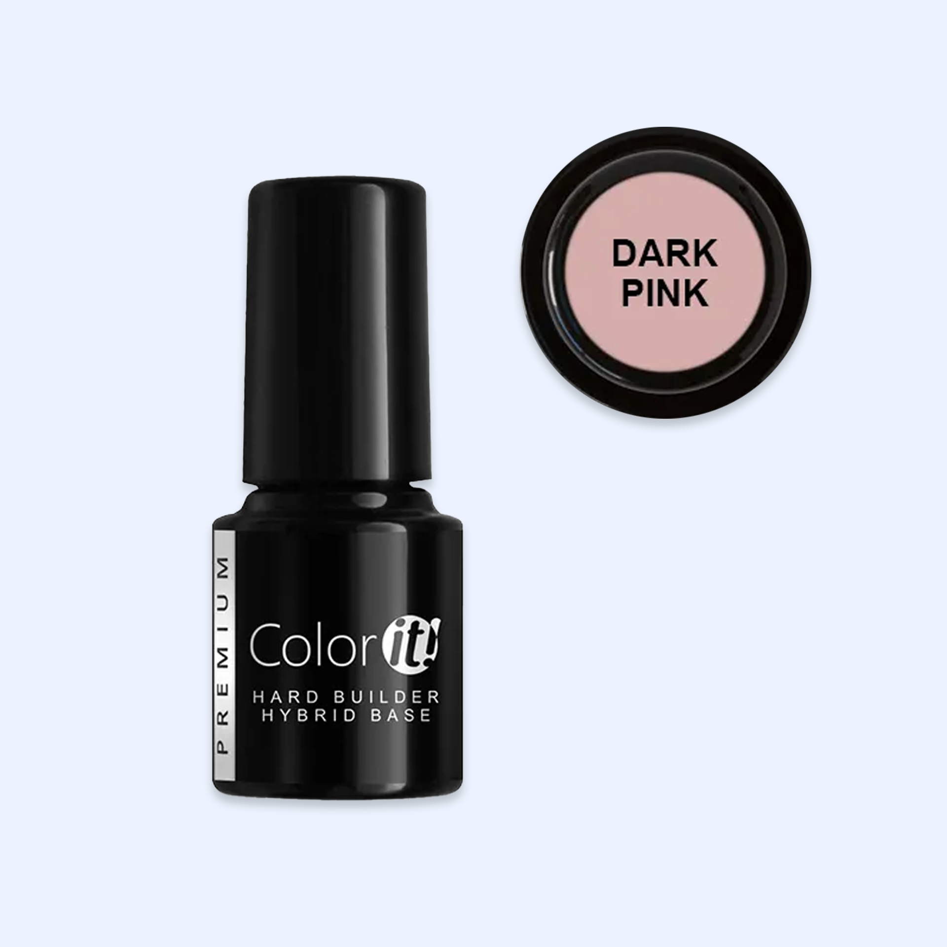 Base elástica COLOR IT Silcare - Dark Pink