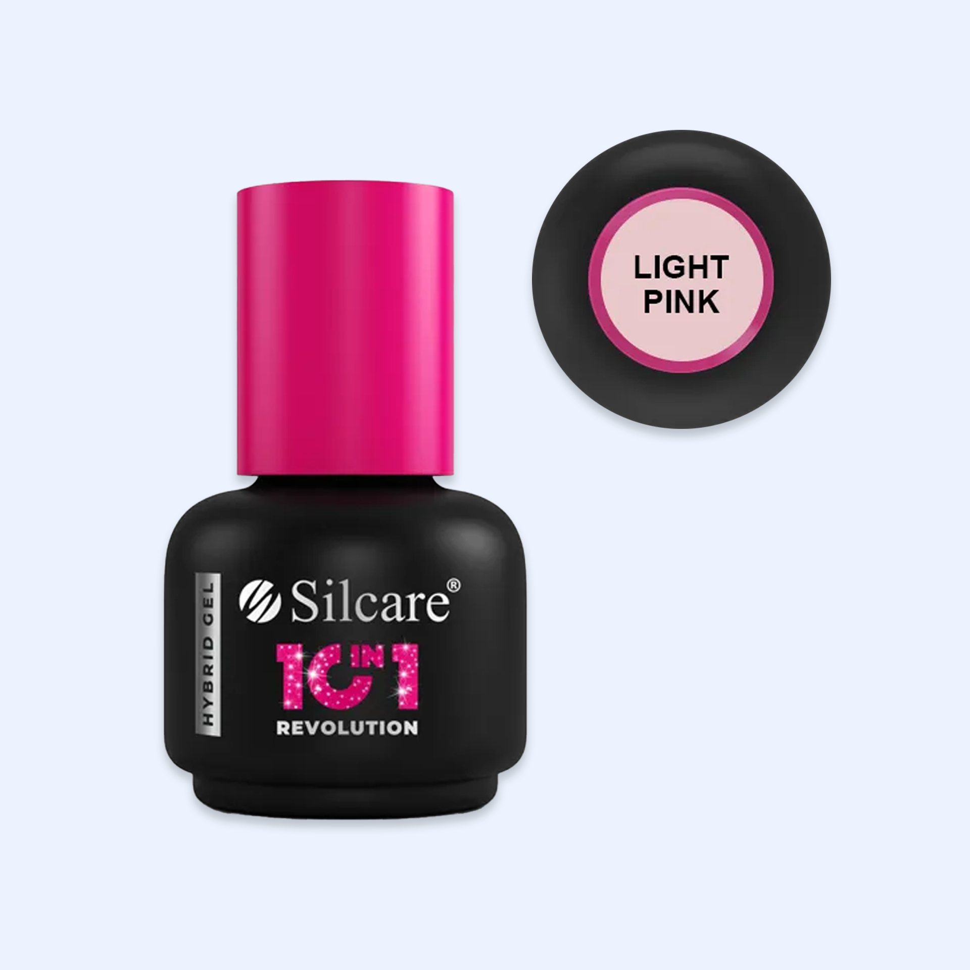 Base Elástica 10in1 Revolution Silcare - Light Pink