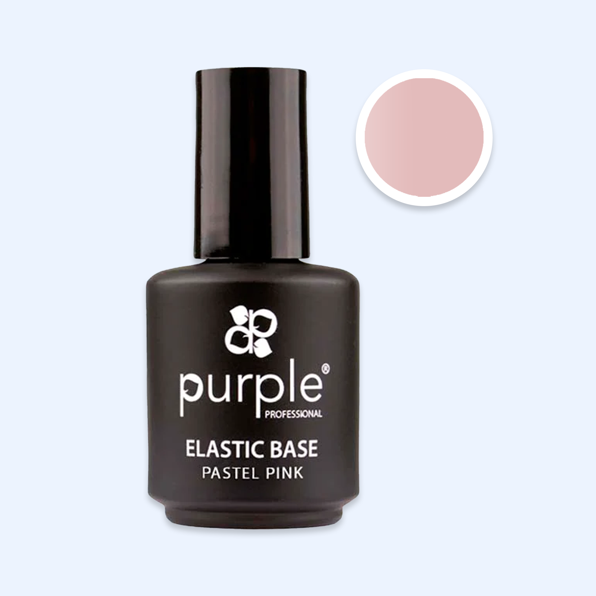 Elastic Base Purple - Pastel Pink
