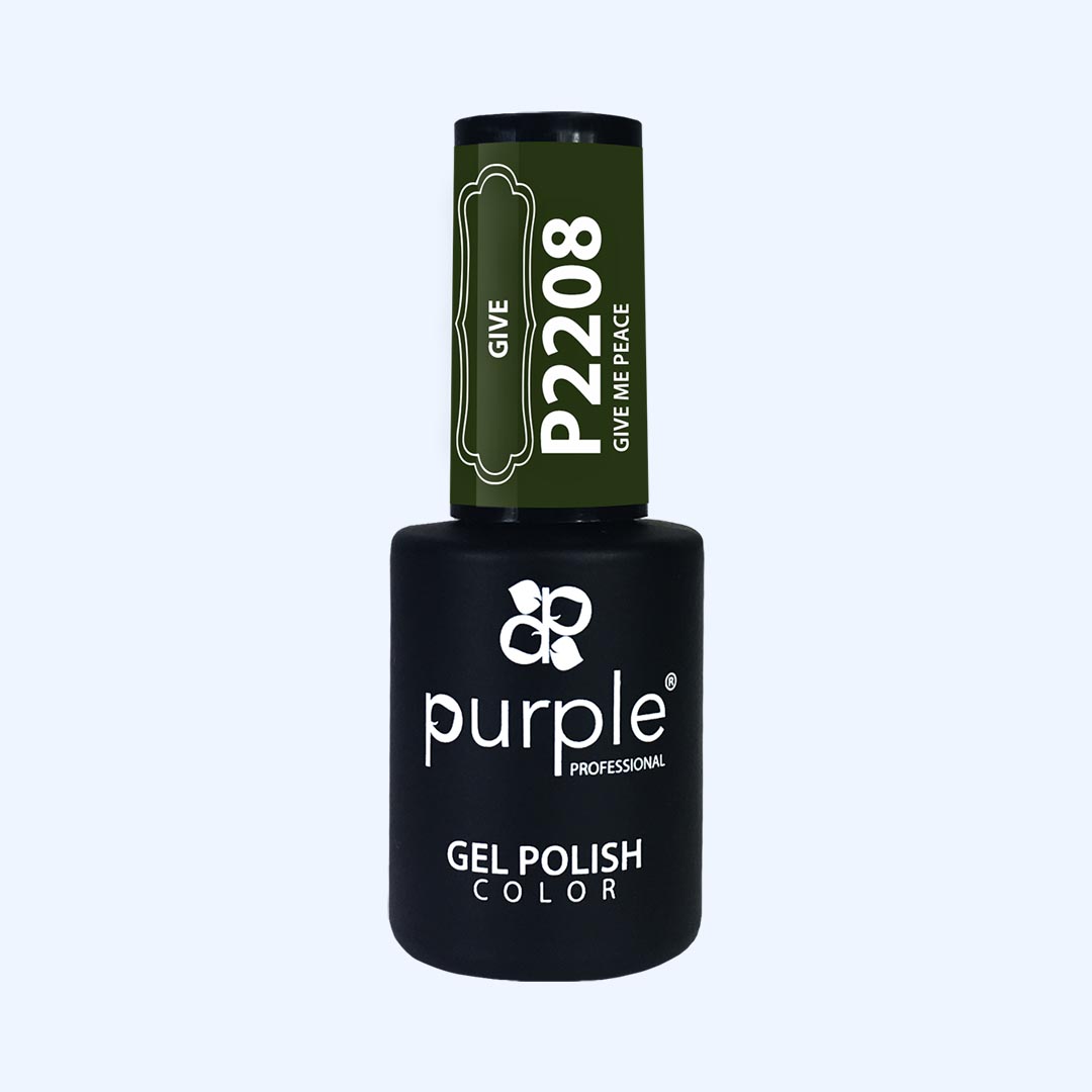 Verniz Gel Purple - Give Me Peace P2208