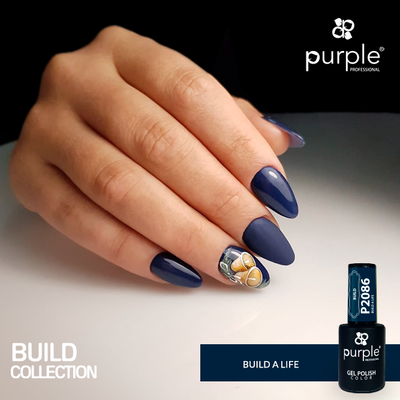 Verniz Gel Purple - Build a Life P2086